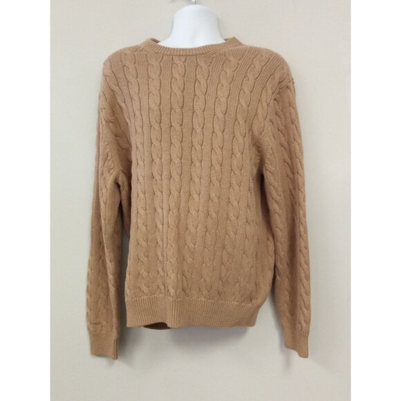 NWT J. Crew Men's Brown Crewneck Sweater Size XL - Picture 1 of 5